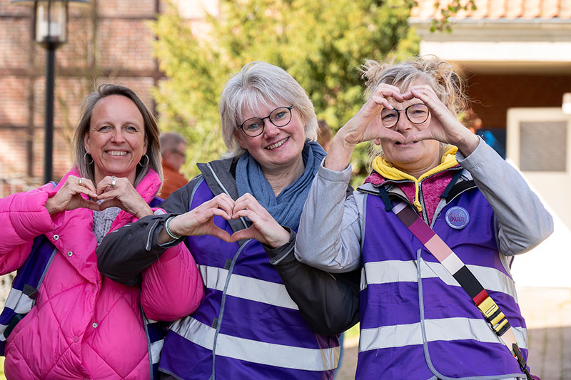 Wir sagen DANKE – Andrea, Gabi und Edeltraut