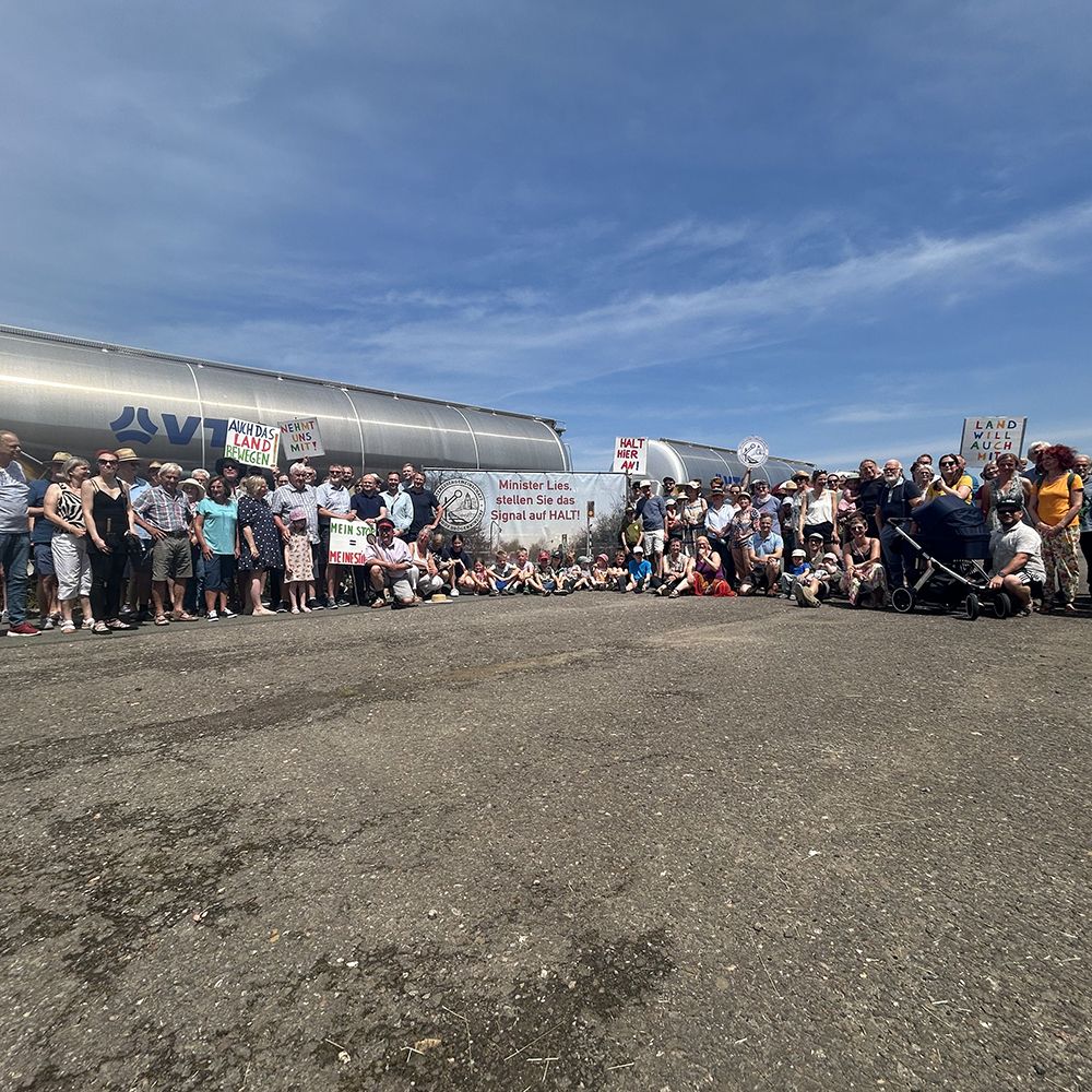 Die Besucher des Bahnhoffestes © Elsa Kögel