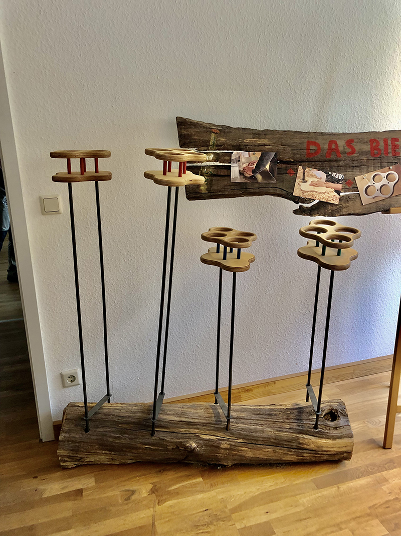 "Bierquartett" aus der Tischlerei