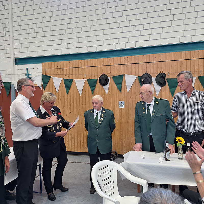 Ehrungen BSV 70 Jahre