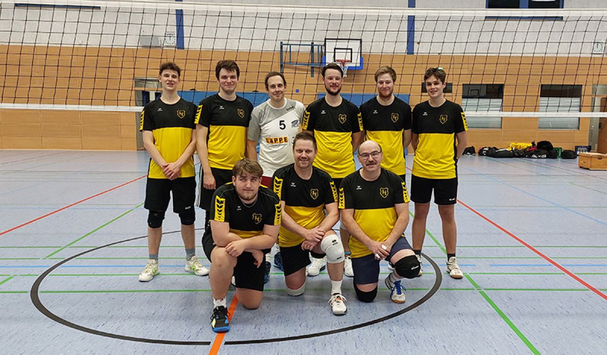 Volleyball Herrenmannschaft des TuS Hertha Betzendorf