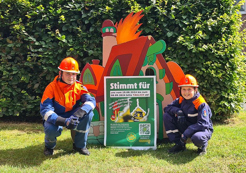 Die Jugendlichen aus Oldendorf freuen sich über Ihre Unterstützung!